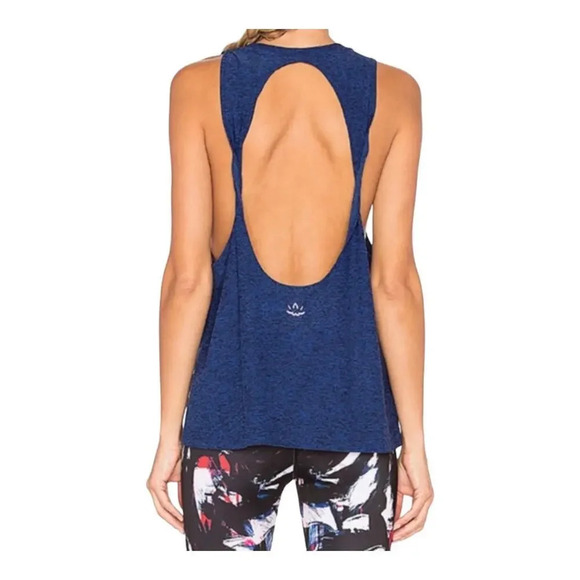 Beyond Yoga Featherweight Spacedye Twisted Open Back Tank - Picture 1 of 6